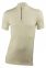 Half-zip, short-sleeve mock turtleneck shirt